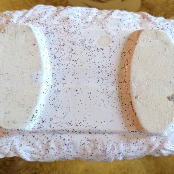 Vintage Planter MCM Retro Speckled Ungemach Pottery - Picture 4 of 6